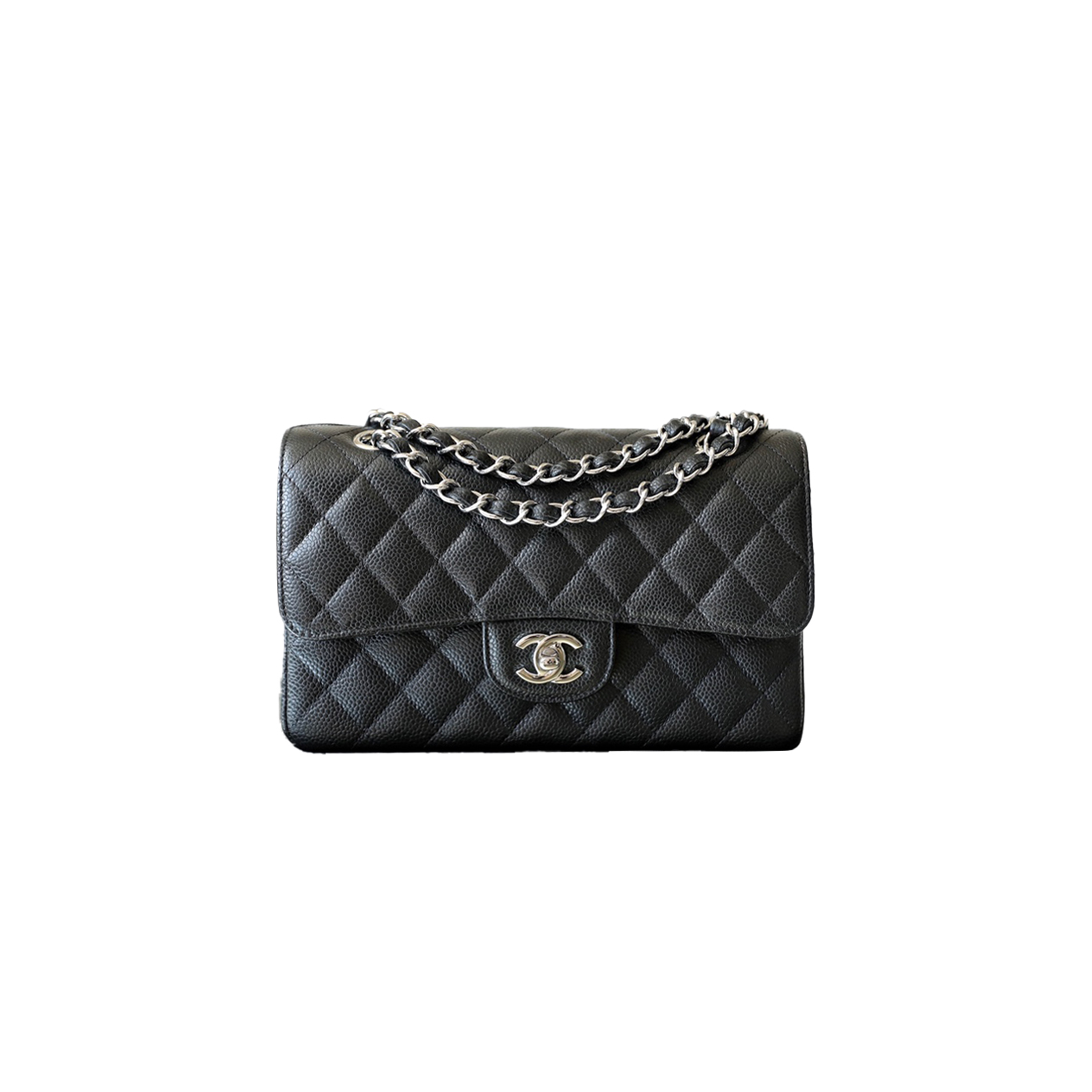 Ch*el master classic flap small black a01113 (23*14.5*6cm)